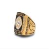 FANTASYJOCKS Fantasy Football Championship Ring Ringer Gold Black Glass Stones FFL Champion Trophy Award Prize Sports Winner Size 11 view 3