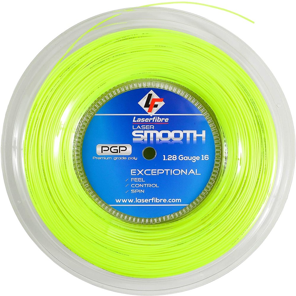 LaserFibre Laser Smooth 16g Optic Yellow - 200M Reel