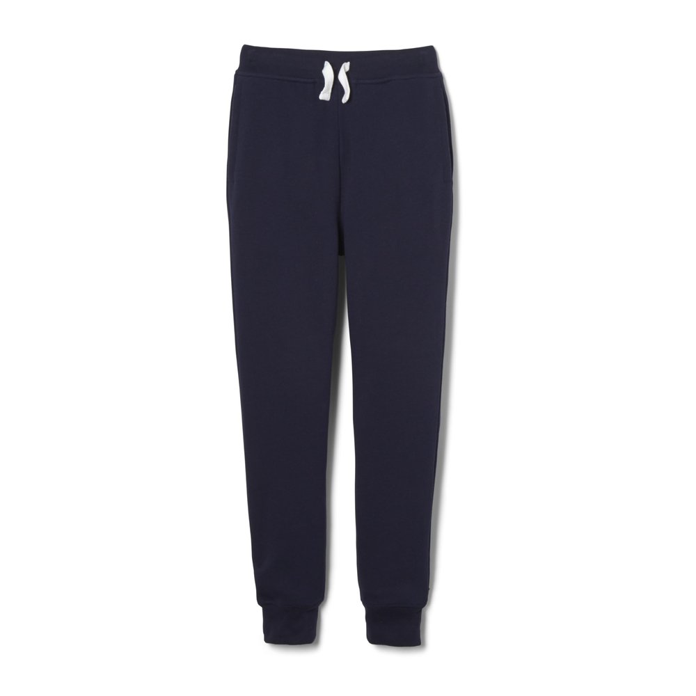 French Toast Boys' Fleece Jogger Pant, Navy, X-Small