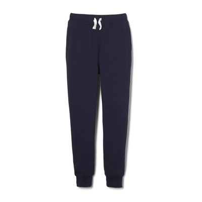 French Toast Boys' Fleece Jogger Pant, Navy, Medium