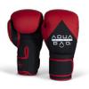 Aqua Training Bag 16 oz. Red/Black Flow Boxing Glove with Synthetic Leather Material, Pre-Curved Natural Fit, Moisture-Wicking Lining, Mesh Palms - 2020329734 view 1