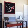 Rico Industries Personalized NFL 35 Felt Wall Banner - Houston Texans Sports Decor For Man Cave, Game Room, Office & Bedroom - Long-Lasting, Customizable Wall Decorations - Made in the USA view 2