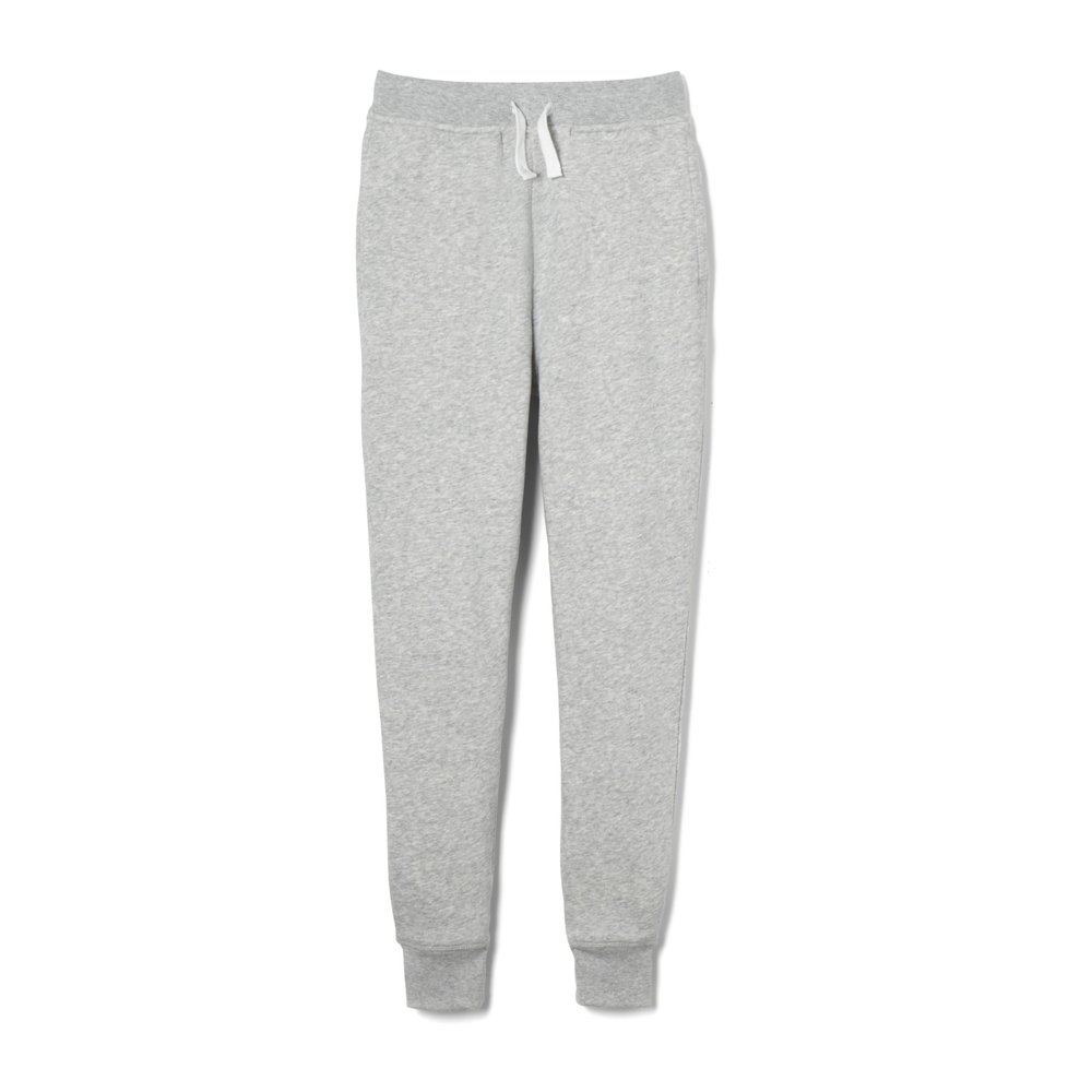 French Toast Boys' Fleece Jogger Pant, Heather Gray, X-Large