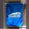 Assumption College Greyhounds Garden Flag Double Sided Banner view 4