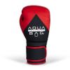Aqua Training Bag 12 oz. Red/Black Flow Boxing Glove with Synthetic Leather Material, Pre-Curved Natural Fit, Moisture-Wicking Lining, Mesh Palms - 2020329697 view 2