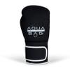 Aqua Training Bag 16 oz. Black Flow Boxing Glove with Synthetic Leather Material, Pre-Curved Natural Fit, Moisture-Wicking Lining, Mesh Palms - 2020329715 view 2