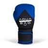 Aqua Training Bag 16 oz. Blue/Black Flow Boxing Glove with Synthetic Leather Material, Pre-Curved Natural Fit, Moisture-Wicking Lining, Mesh Palms - 2020329712 view 2