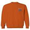 0248. Demon Graphic Traditional Japanese Till Death Anime Aesthetics Society Men's Crewneck Sweatshirt (Orange Medium) view 2