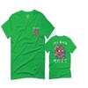 0248. Demon Graphic Traditional Japanese Till Death Anime Aesthetics Society for Men T Shirt (Irish Green 2X-Large) view 1