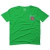 0248. Demon Graphic Traditional Japanese Till Death Anime Aesthetics Society for Men T Shirt (Irish Green 2X-Large) view 2