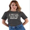 Go All Out XX-Large Heather Black Adult If I Wrote in Crayon Would That Help You Understand T-Shirt view 2