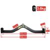 LKP Tricep Press Down Bar Cable Machine Attachments Rowing Curl V-bar LAT Pulldown Handle for Strength Training Bicep Exercise Handles view 2