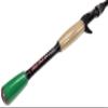 Carrot Stix Collapsible 2 Piece Casting - Wild Black with Microwave Guides Fishing Rod (6' 7" Medium) view 1