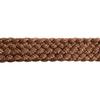 Cashel Flat Braid Halter and Leadrope, Brown view 2