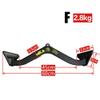 LKP Tricep Press Down Bar Cable Machine Attachments Rowing Curl V-bar LAT Pulldown Handle for Strength Training Bicep Exercise Handles view 2
