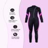 Seaskin Wetsuits for Men Women 3mm Front Zip Full Wetsuit view 2