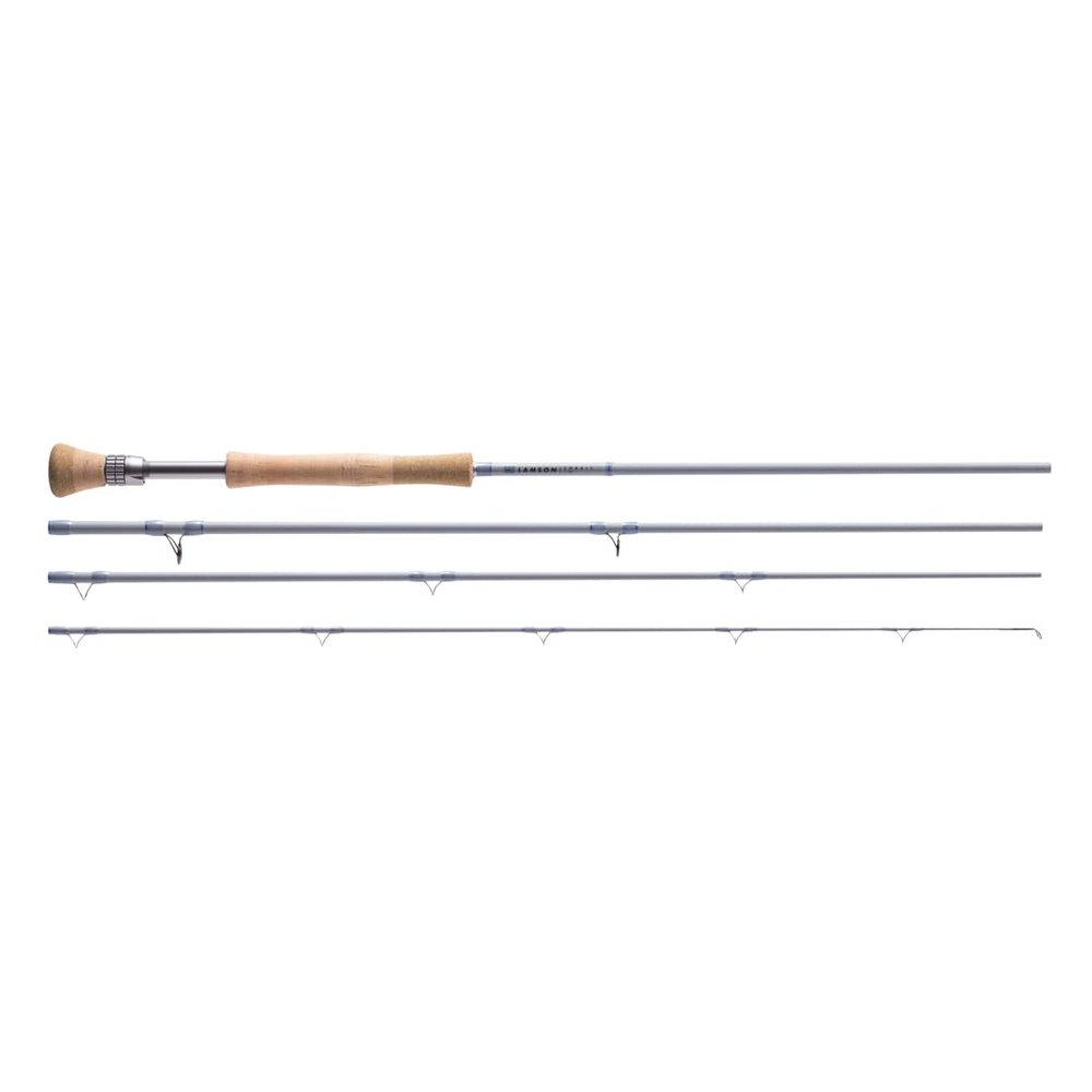 LAMSON | Cobalt Fast Action 7wt Fly Fishing Rod | Saltwater | Cork Fighting Butt, 9 Foot 4-Piece, w/Tube