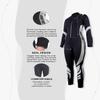 Seaskin Wetsuits for Men Women 3mm Front Zip Full Wetsuit view 3