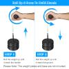 XonyiCos Forearm Wrist Roller Fitness Blaster, Arm Exerciser Wrist Trainer, Forearm Muscle Strength Workouts Tools, Weight Bearing Rope Roller Equipment With Non Slip Cushion, Rope For Dumbbells view 4