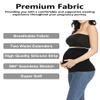 Yeshape Belly Band for Pregnancy Black + White + Light Gray 4 view 2