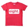 8th Birthday Shirts for Boys 8 Year Old boy Gifts Happy Eight yr Birthday Tshirt (Red, Youth S(8)) view 1
