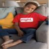 8th Birthday Shirts for Boys 8 Year Old boy Gifts Happy Eight yr Birthday Tshirt (Red, Youth S(8)) view 2