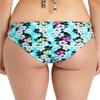 California Waves Womens Floral Strappy Swim Bottom Separates Blue XS view 3