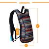 Vibe Hydration Pack Backpack with 2L Bladder for Women, Men, Teens, Kids - Sports, Outdoor, Running, Camping, Hiking, Festivals, Raves (Tribal) view 3