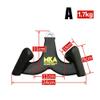 LKP Tricep Press Down Bar Cable Machine Attachments Rowing Curl V-bar LAT Pulldown Handle for Strength Training Bicep Exercise Handles view 2