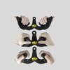 LKP Tricep Press Down Bar Cable Machine Attachments Rowing Curl V-bar LAT Pulldown Handle for Strength Training Bicep Exercise Handles view 3