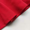 ZHANCHTONG Women's Elastic Waist Pleated Short Braces Skirt Mini Suspender Skirt(Red,S) view 4