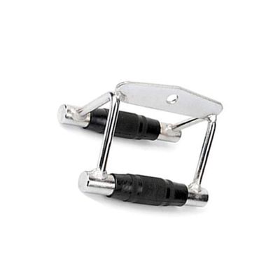 LKP Cable Attachment Pull Down Tricep Row Handle Exercise Handle Non Slip Press Down Bar D Handle for Home Gym Training Fitness Accessories