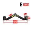 LKP Tricep Press Down Bar Cable Machine Attachments Rowing Curl V-bar LAT Pulldown Handle for Strength Training Bicep Exercise Handles view 2