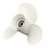 Aluminum Outboard Cupped Propeller Pontoon Boat Prop 13 1/4x17 Replacement for Yamaha Outboard Engines 70/75/80/90/F100/115/130HP K Series view 3