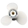 Aluminum Outboard Cupped Propeller Pontoon Boat Prop 13 1/4x17 Replacement for Yamaha Outboard Engines 70/75/80/90/F100/115/130HP K Series view 4