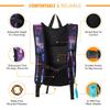 Vibe Hydration Pack Backpack with 2L Bladder for Women, Men, Teens, Kids - Sports, Outdoor, Running, Camping, Hiking, Festivals, Raves (Unicorn) view 2