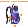 Vibe Hydration Pack Backpack with 2L Bladder for Women, Men, Teens, Kids - Sports, Outdoor, Running, Camping, Hiking, Festivals, Raves (Unicorn) view 3
