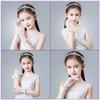 LeJulyeekay Lace Communion Gloves Wedding Pageant Princess Flower Girls Gloves (C-ivory) view 4