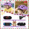 XJD Toddler Helmet Kids Bike Helmet Multi-Sport Adjustable Skateboard for Kids Boys Girls Lightweight for Age 1 and Older (Purple, Small: 20.47"- 22.05" / 52-56 cm) view 4