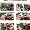 Camo Netting, Camouflage Net, Very Suitable for Awning, Gathering, Camping, Outdoor Shooting, Hunting, Light and Durable view 4