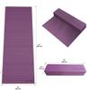 Foldable Yoga Mat  1/4 Inch Thick, Lightweight, Easy to Store, Non-Slip Travel Yoga Mat for Fitness, Yoga, Pilates, Home Workouts, and Floor Exercises view 2