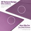 Foldable Yoga Mat  1/4 Inch Thick, Lightweight, Easy to Store, Non-Slip Travel Yoga Mat for Fitness, Yoga, Pilates, Home Workouts, and Floor Exercises view 3