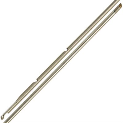 Cressi Steel Notched Threaded Shaft, Notched  6.5 mm, 90 cm