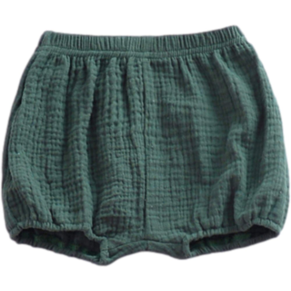 AYIYO Baby Girls Boys Soft Cotton Linen Bloomers Cute Loose Harem Shorts Green 7