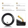2 Pack of 8x1 1/4 200x45 Inner Tubes with Angled Valve Stem Replacement for A-Bike Folding Bike Jetson Beam Electric Scooter Butyl Rubber view 4