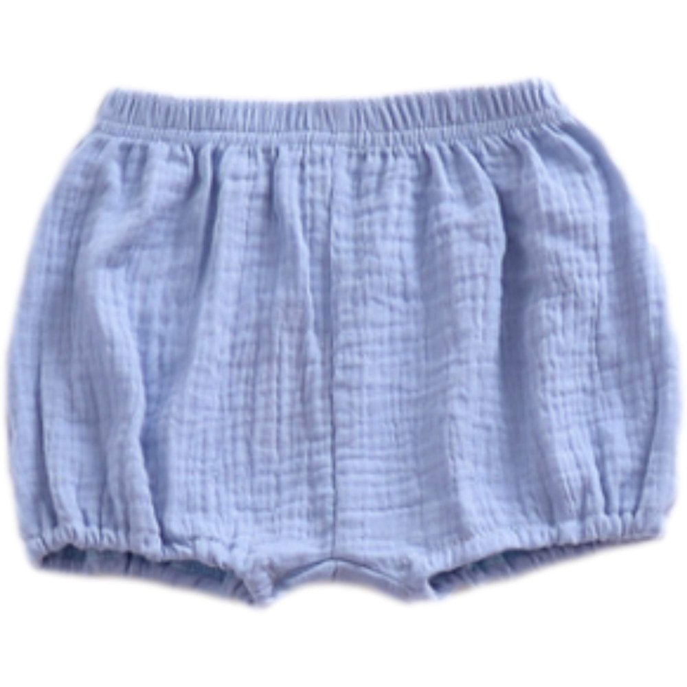 AYIYO Baby Girls Boys Soft Cotton Linen Bloomers Cute Loose Harem Shorts Blue 7