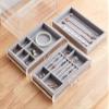 YRHH Jewelry Storage Drawer, Velvet Jewelry Trays, Stackable Drawer Insert Jewelry Jewelry Organizer-B view 4