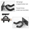 ZSHJGJR Archery Bow Display Wall Hanger Wall Mount Bow Holder Hook Storage Rack with Screws for Recurve Bow Traditional Bow Longbow 1/2PCS (No Bow) (2) view 4