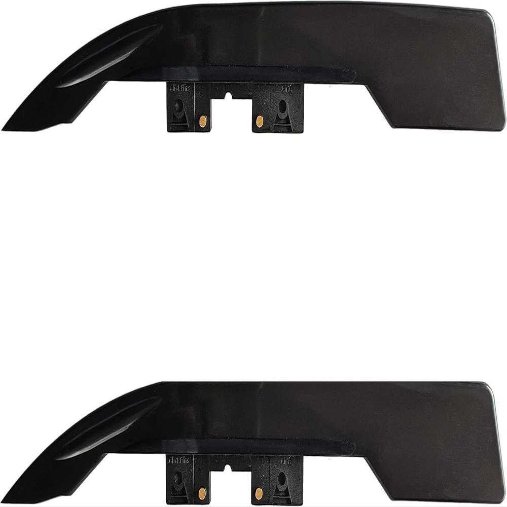 Click Fins 1" Long Tail Fin for Inflatable SUP Minimum Flex for River and Surf Whitewater (4)