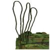 GERYUXA camo nets Sunshade Camo Netting Bulk Roll Camouflage Net Military Nets Lightweight Woodland Camouflage Netting (Size:5x5m(16x16ft),Color:Green) view 2